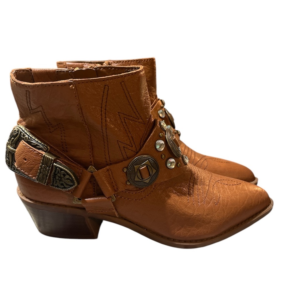 Carlos By Carlos Santana Brown Western Boots